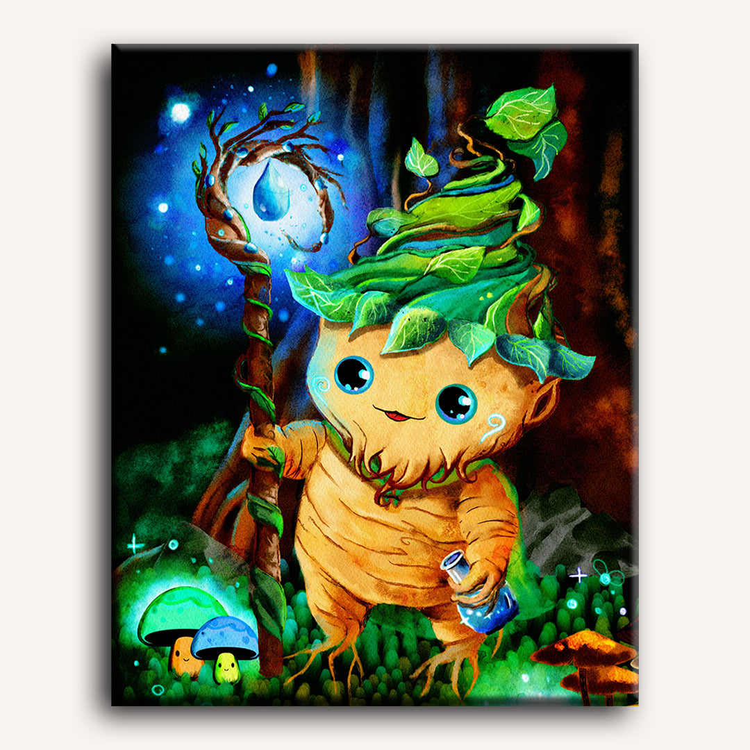 Alraune Druide - By Tiny Tami | Paint by Number