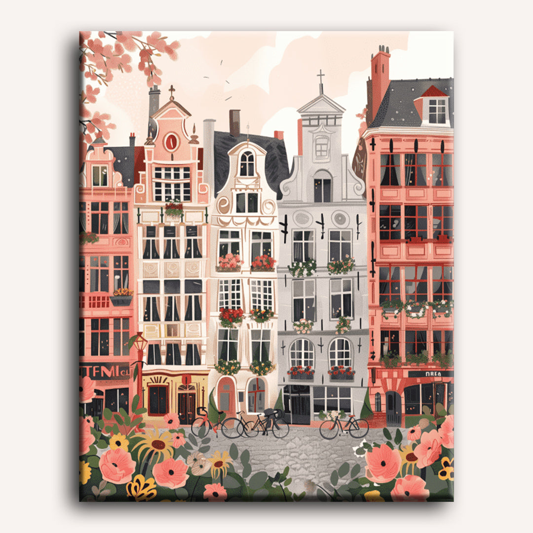 Belgium City | Paint by Number