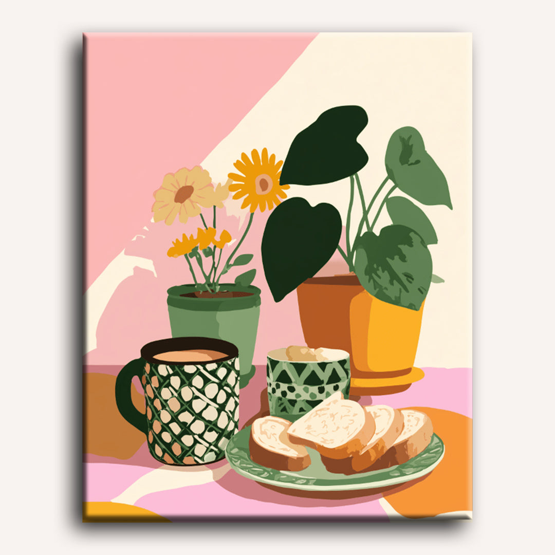 Breakfast table | Paint by Number
