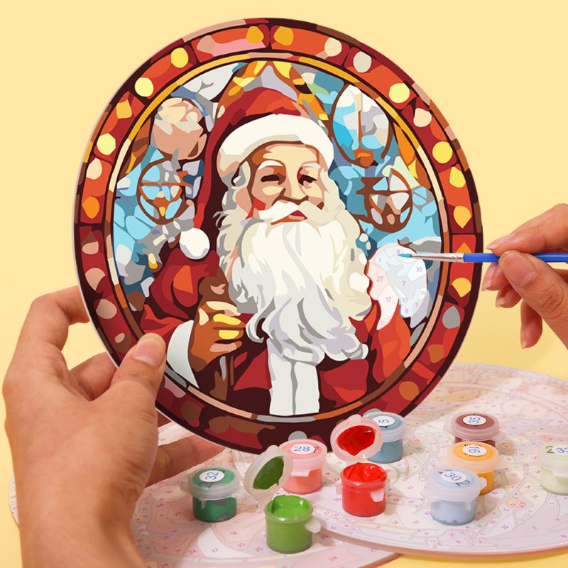 Christmas Placemats 6 Pieces | Paint by Numbers