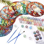 Christmas Placemats 6 Pieces | Paint by Numbers
