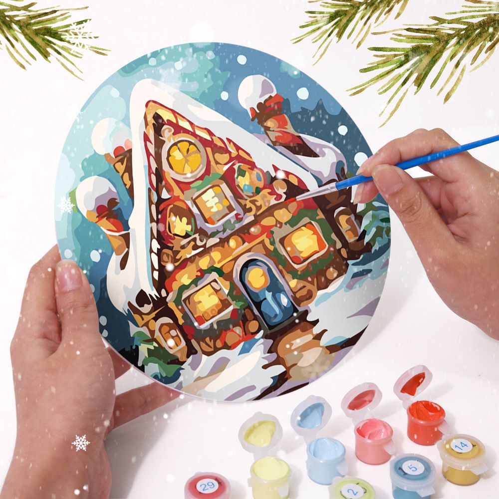 Paint by Numbers - Christmas Placemats 2 | 6 Pieces