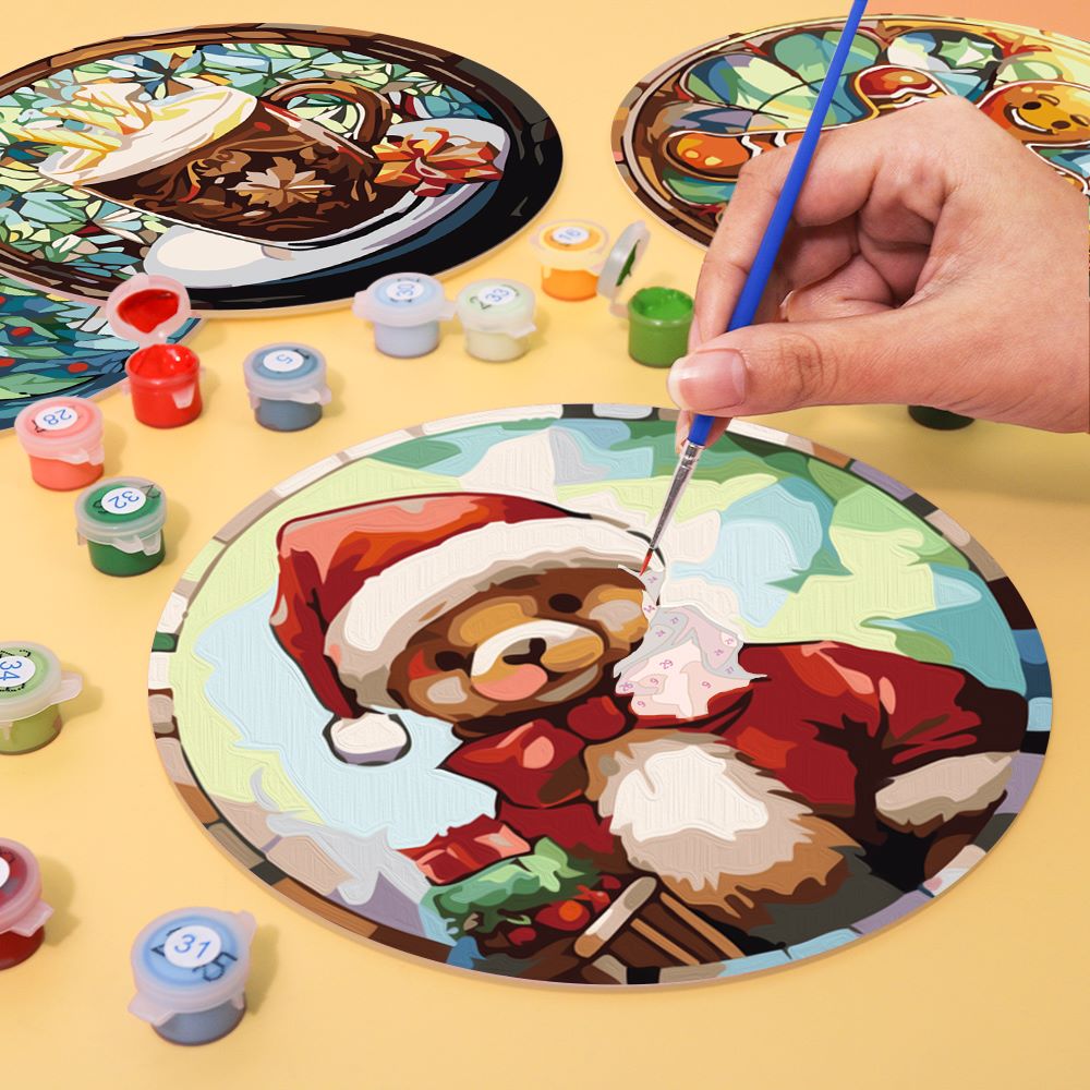 Paint by Numbers - Christmas Placemats 2 | 6 Pieces
