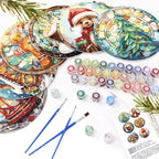 Paint by Numbers - Christmas Placemats 2 | 6 Pieces