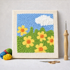 Punch Needle – Happy Flower Field