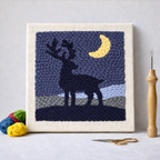 Punch Needle – Deer Silhouette