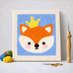 Punch Needle – The King Fox