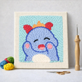 Punch Needle – Blue Bear