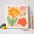 Punch Needle – Smiling Flowers