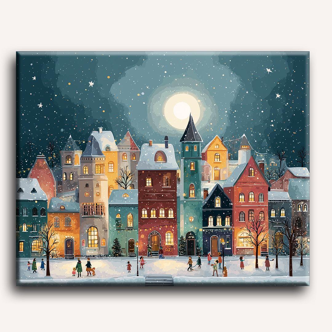 Christmas Town | Paint by Number