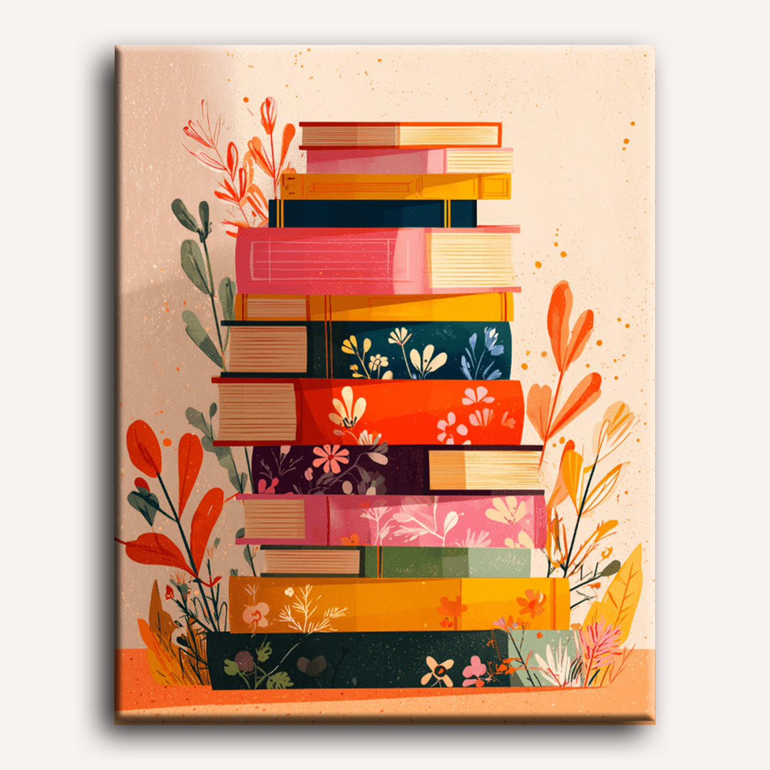 Colorful reading | Paint by Number