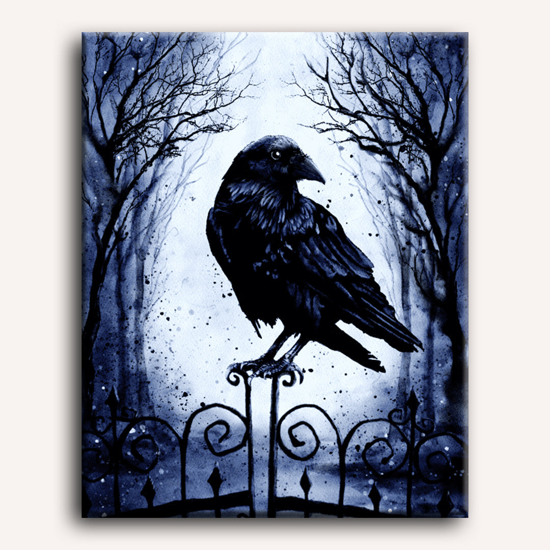 Dead inside Crow - By Tiny Tami | Paint by Number