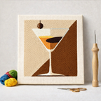 Punch Needle – Elegant Cockatiel