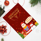 Paint by Numbers Christmas Cards - 6 Pieces