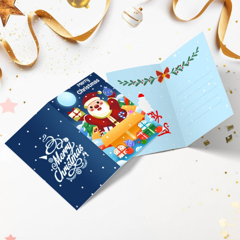 Paint by Number Christmas Cards | 6 Pieces