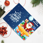 Paint by Numbers Christmas Cards 5 | 6 Pieces