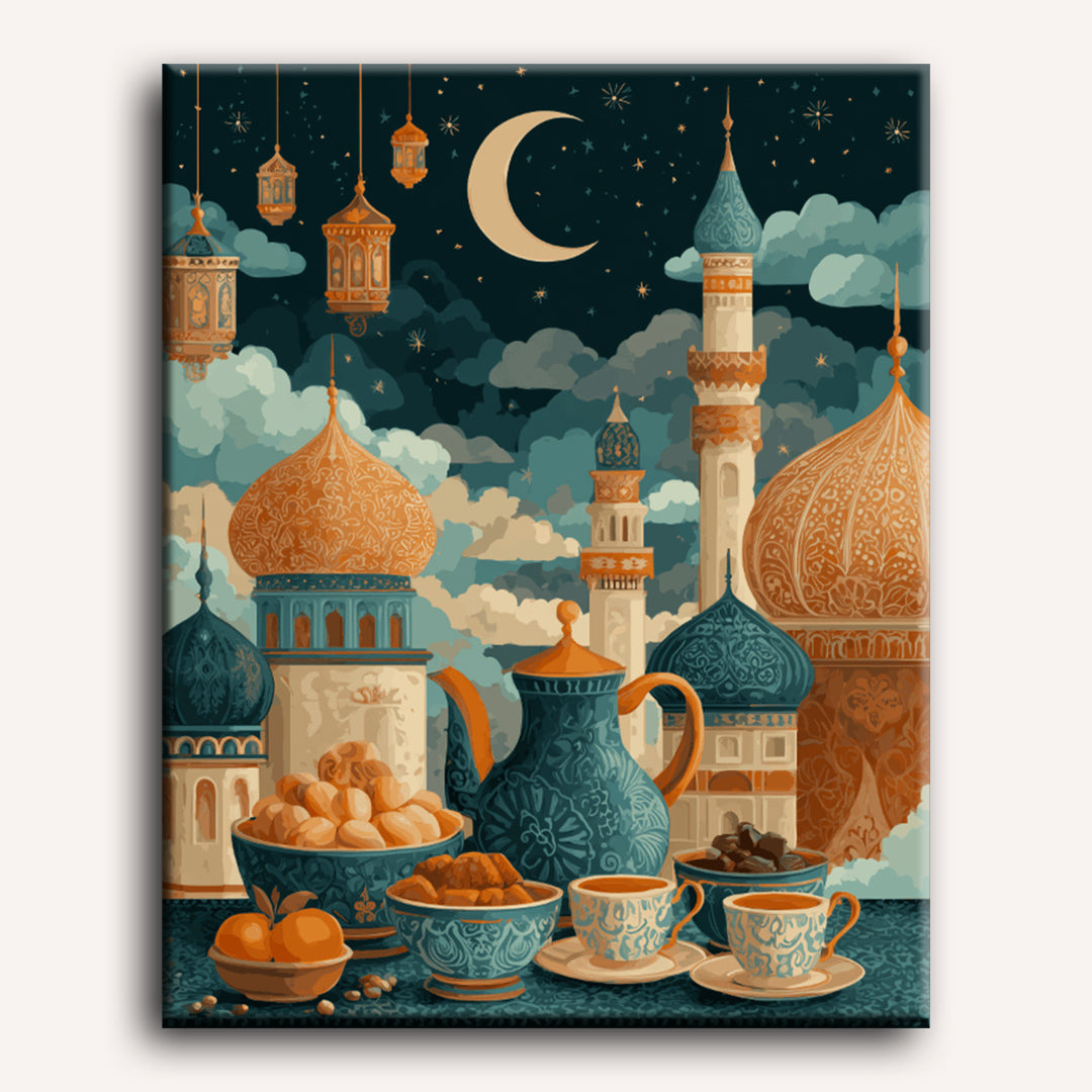 Iftar time | Paint by Number