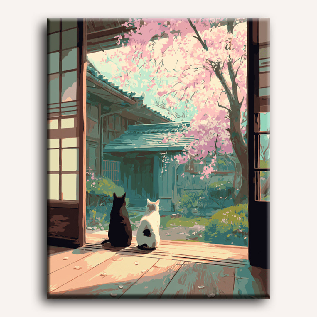 Japanese stillness | Paint by Number