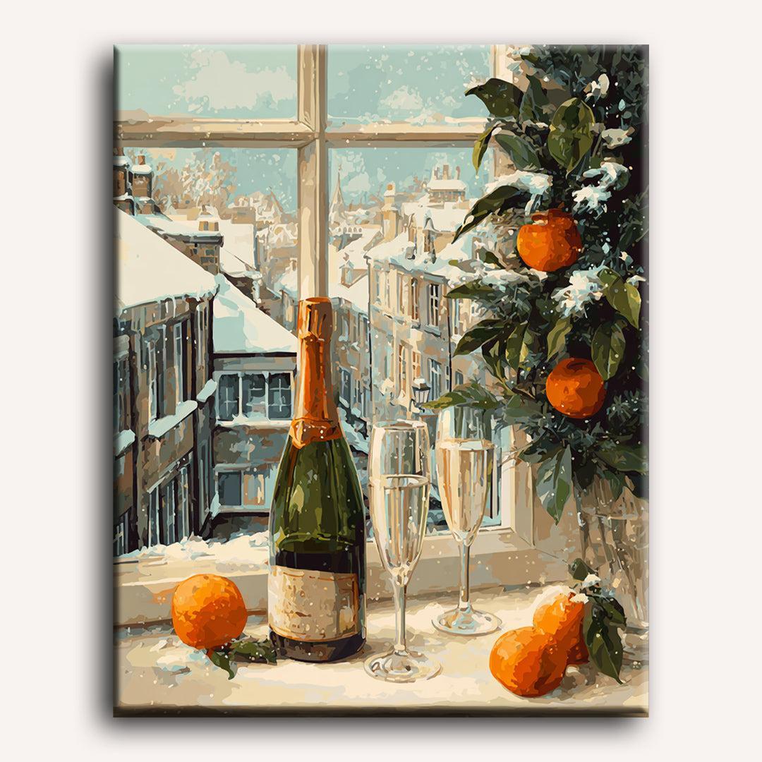 New Year`s morning | Paint by Number