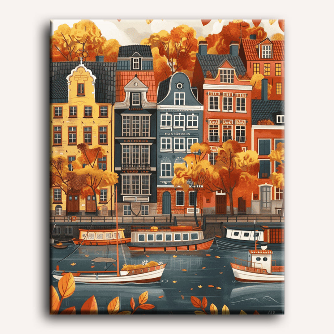 Nordic Autumn | Paint by Number