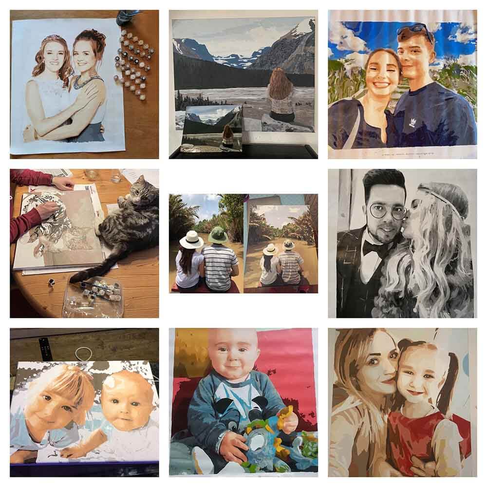 Custom Kit | Paint by Numbers