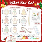 8 Christmas hangers - Christmas Eve set