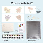 5 Postcards – Flowers Set | Paint by Number