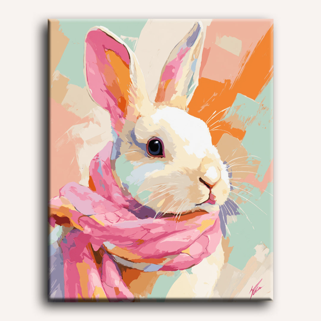 Pastel bunny | Paint by Number