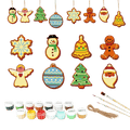 8 Christmas hangers - Christmas Eve set