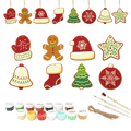 8 Christmas hangers - Winter set