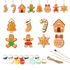 8 Christmas hangers - Gingerbread set