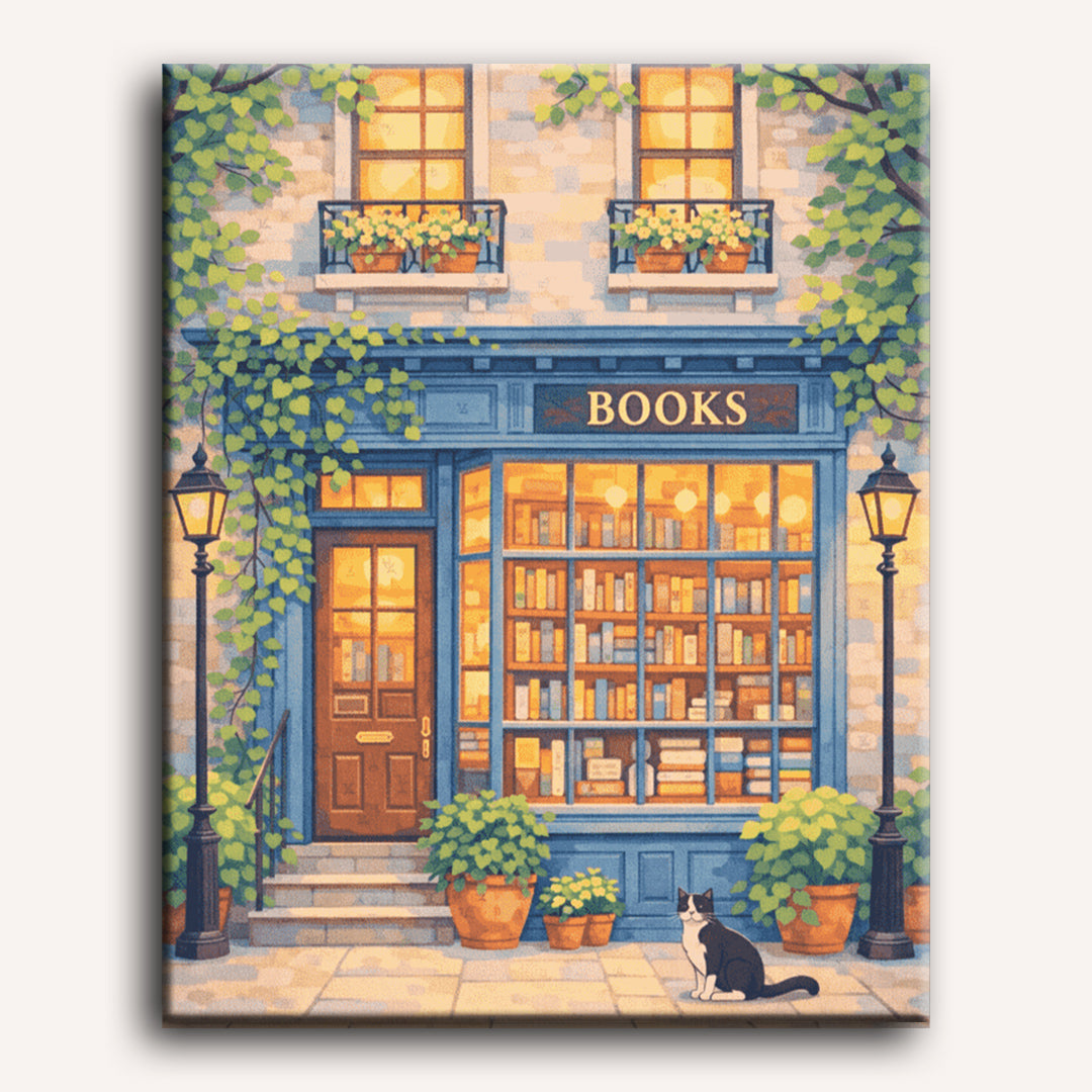 Secret bookstore | Paint by Number