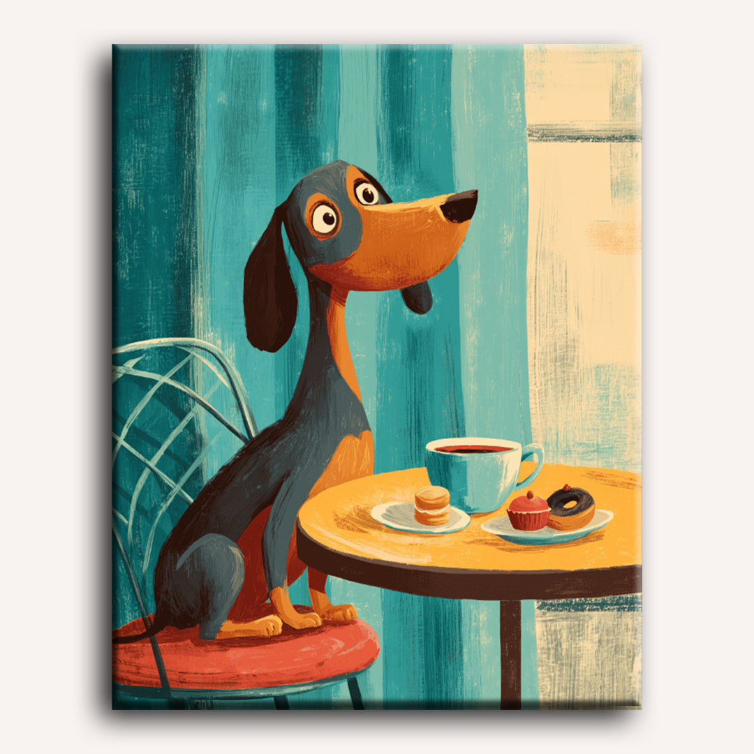 Sip and Sit | Paint by Number