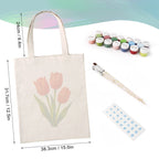 Paint by Numbers Totebag – Tulips