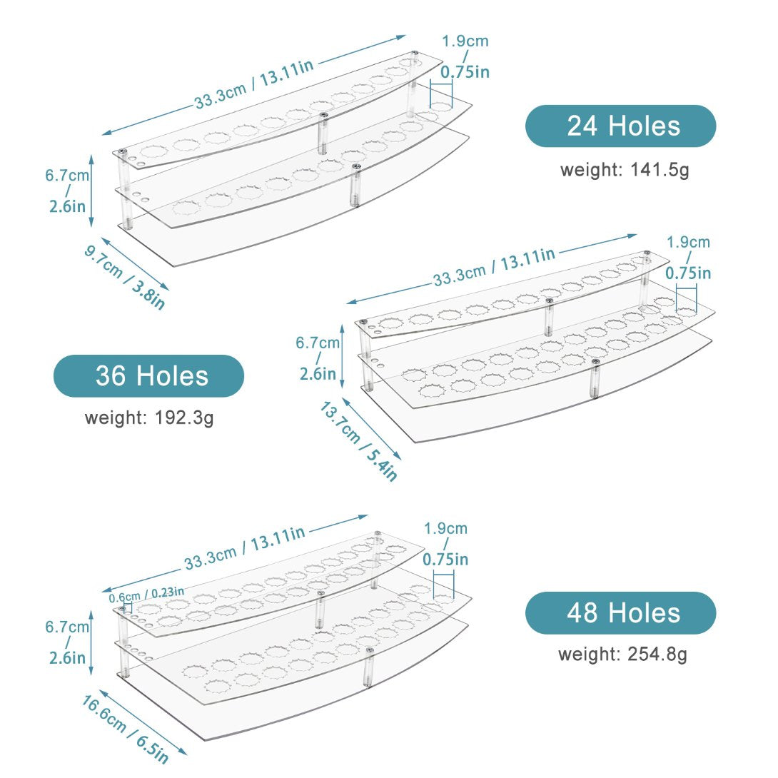 Paint & Brush Holder for Paint by Numbers