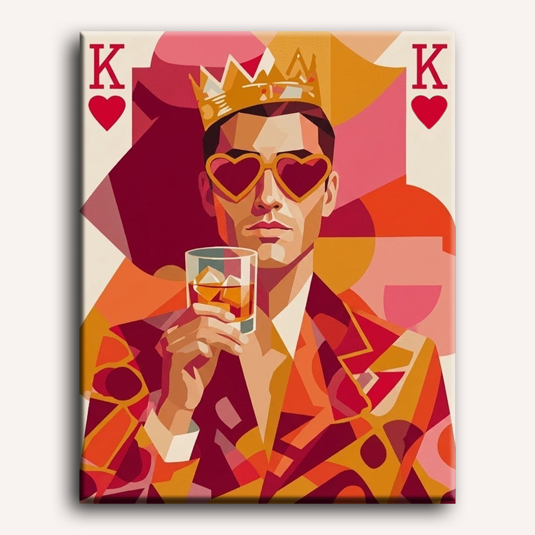 The King | Paint by Number