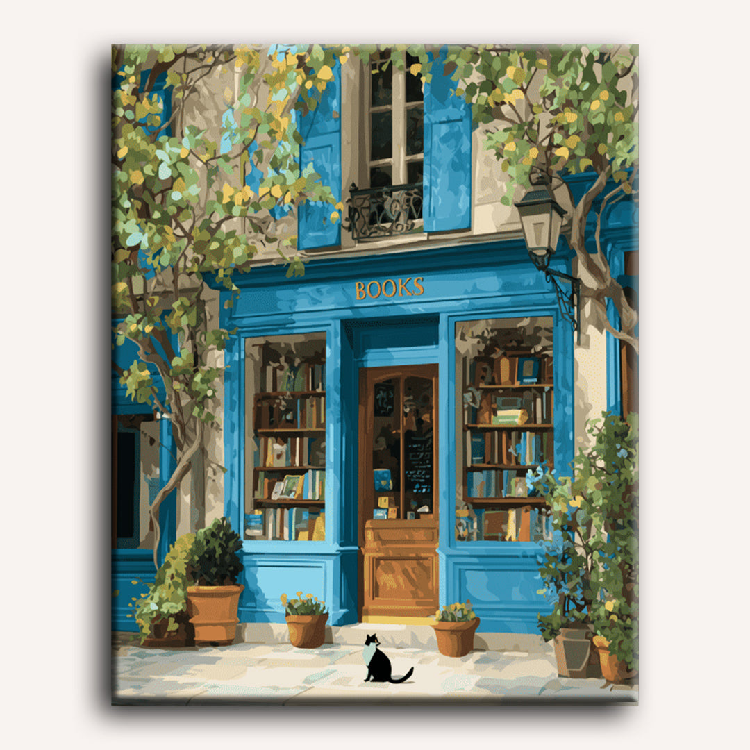 Where books live | Paint by Number