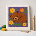 Punch Needle – Sleepy Bear
