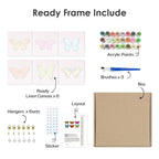 6 Mini Paintings - Trick Or Treat Set