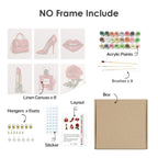 6 Mini Paintings - Christmas Holiday Set