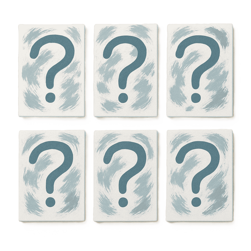 6 Mini Paintings - Mystery Set