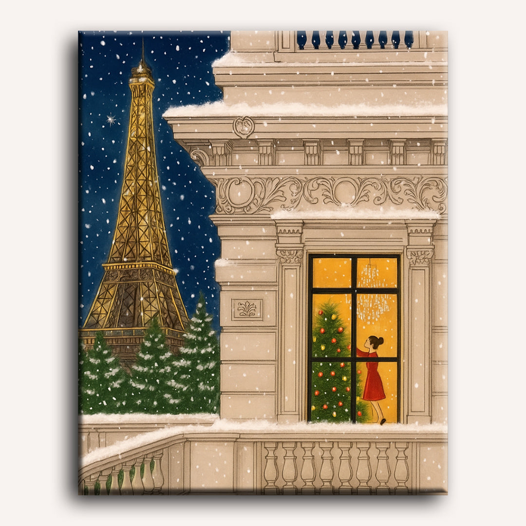 Parisian Eve | Paint by Number