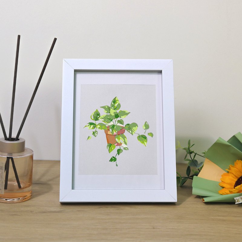 Mini Paint by Numbers Picture Frame – 15x20cm