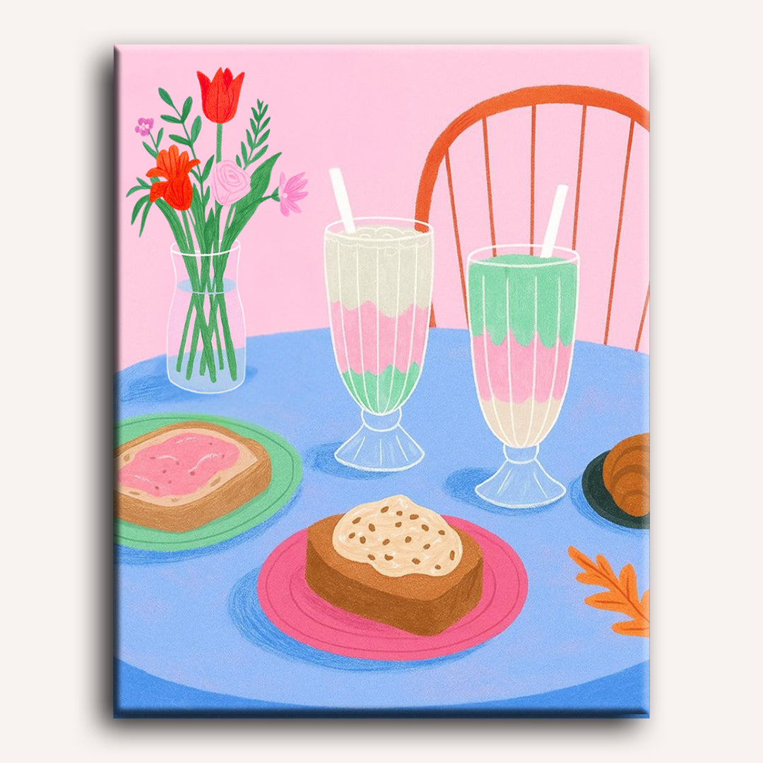 Milkshakes | Paint by Number