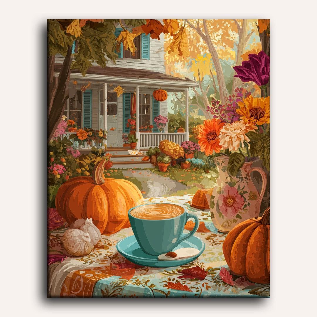 Halloween morning | Paint by Number