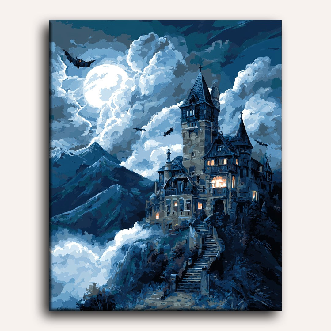 Dracula`s mansion | Paint by Number