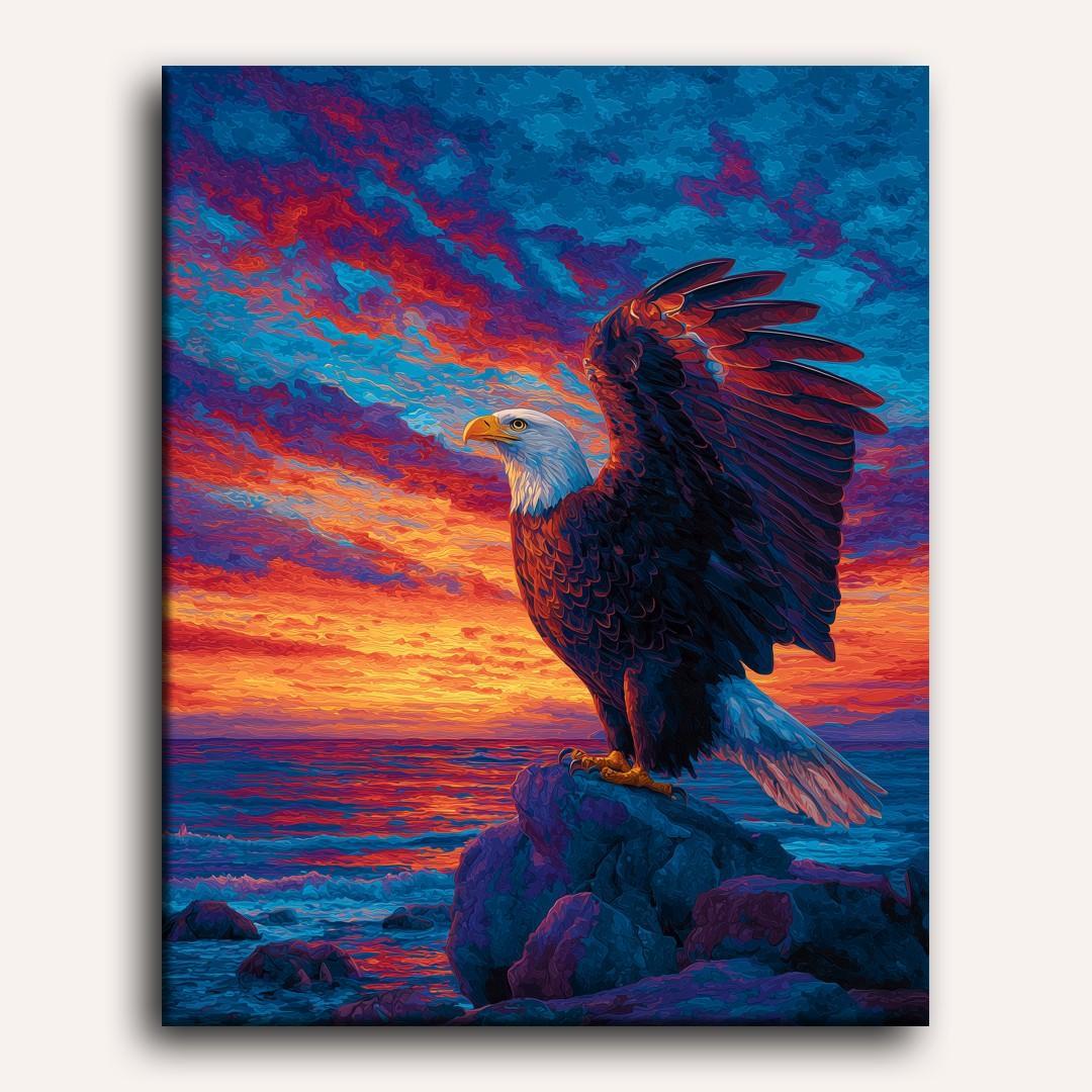Majestic eagle | Paint by Number