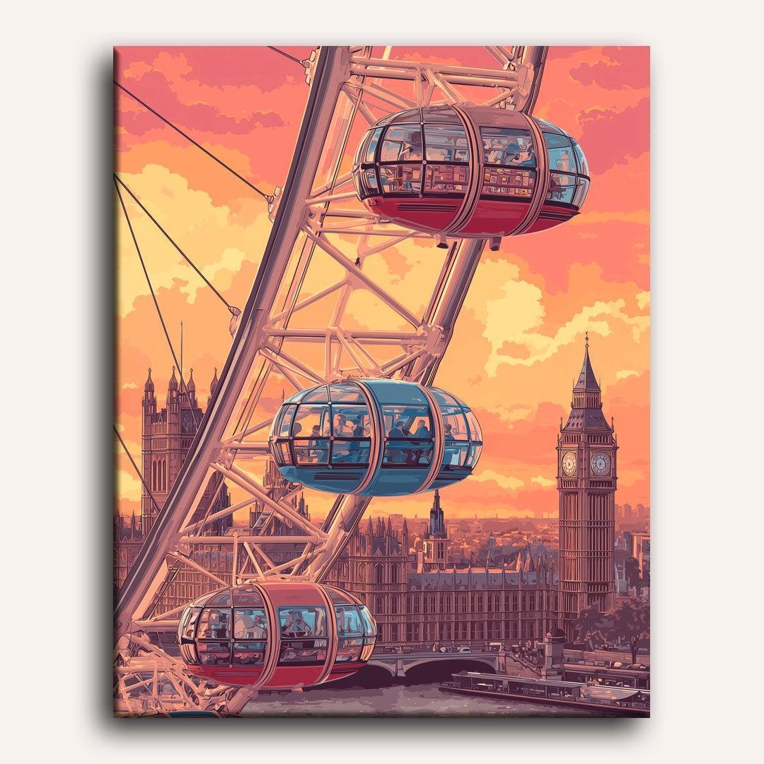 London skyline | Paint by Number