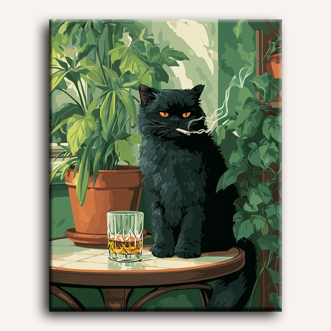 Grumpy cat | Paint by Number