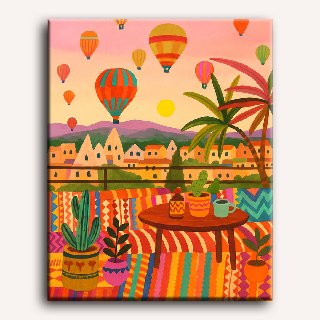 Vivid Cappadocia | Paint by Number